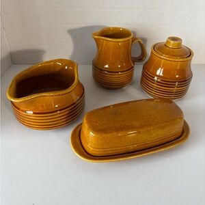 Vintage Homer Laughlin Tableware “Beehive” Set